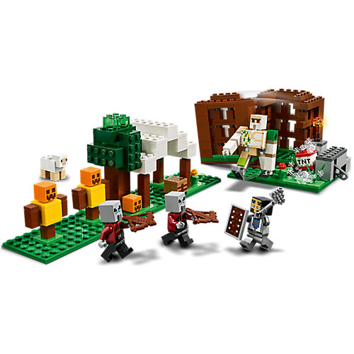 Конструктор LEGO Minecraft 21159: Аванпост разбойников от LEGO