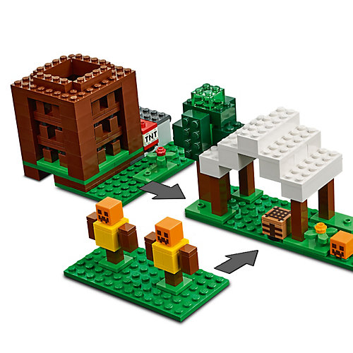 Конструктор LEGO Minecraft 21159: Аванпост разбойников от LEGO