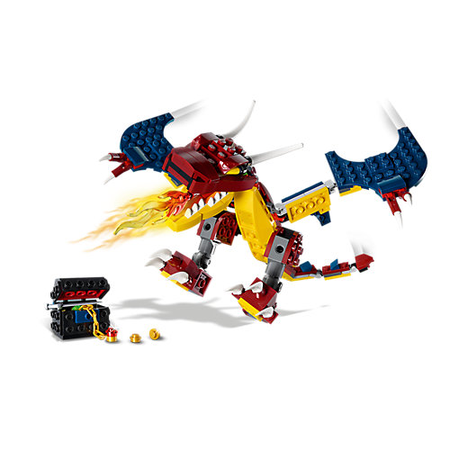 Конструктор LEGO Creator 31102: Огненный дракон от LEGO
