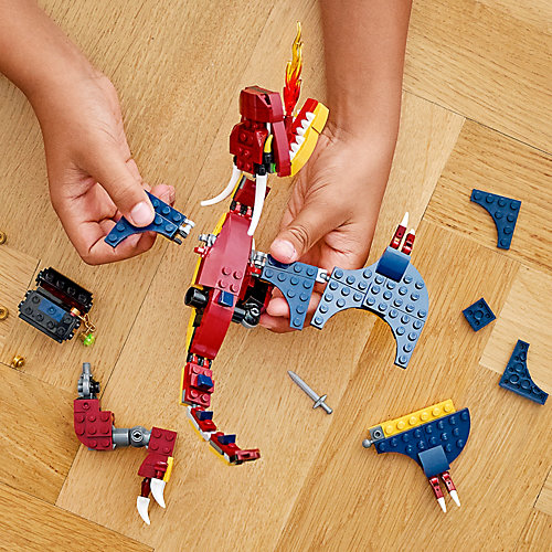 Конструктор LEGO Creator 31102: Огненный дракон от LEGO