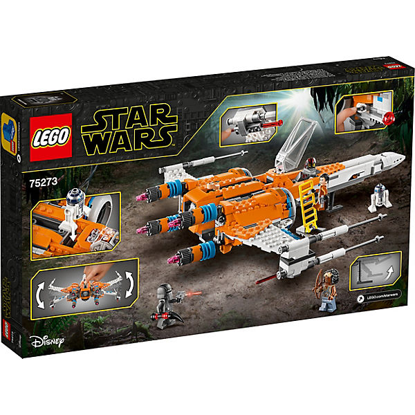 LEGO® 1 x Star Wars Figur Poe Dameron mit kleinem Blaster NEU sw0931 aus 75273