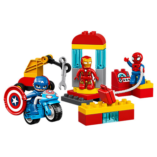 Конструктор LEGO DUPLO Super Heroes 10921: Лаборатория супергероев от LEGO