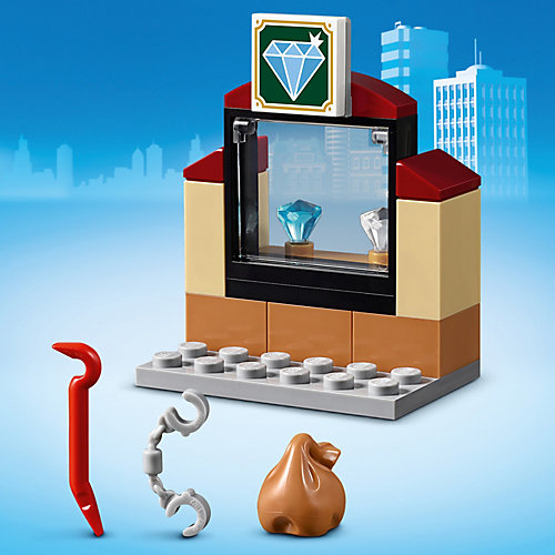 Конструктор LEGO City Police 60241: Полицейский отряд с собакой от LEGO