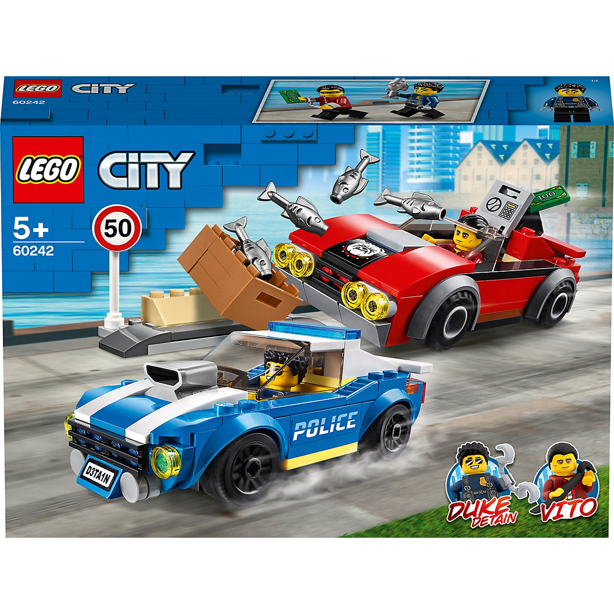 LEGO® City 60242 Festnahme auf der Autobahn