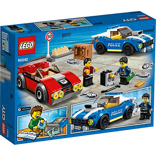 Конструктор LEGO City Police 60242: Арест на шоссе от LEGO