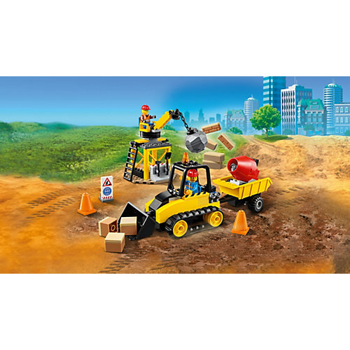 Конструктор LEGO City Great Vehicles 60252: Строительный бульдозер от LEGO