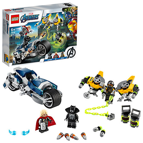 Конструктор LEGO Super Heroes 76142: Мстители: Атака на спортбайке от LEGO