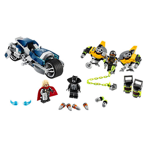 Конструктор LEGO Super Heroes 76142: Мстители: Атака на спортбайке от LEGO