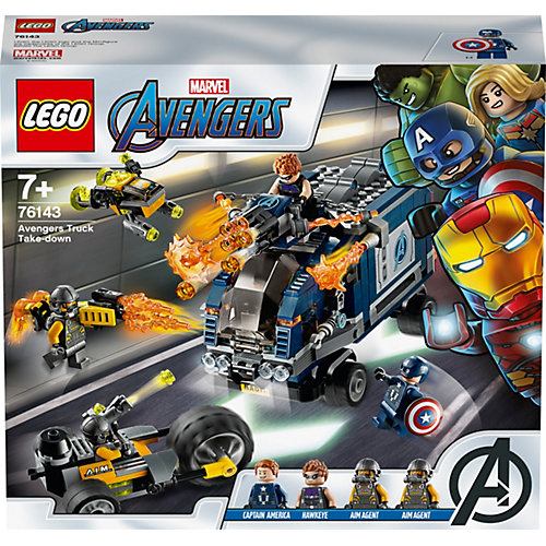 Конструктор LEGO Super Heroes 76143: Мстители: Нападение на грузовик от LEGO