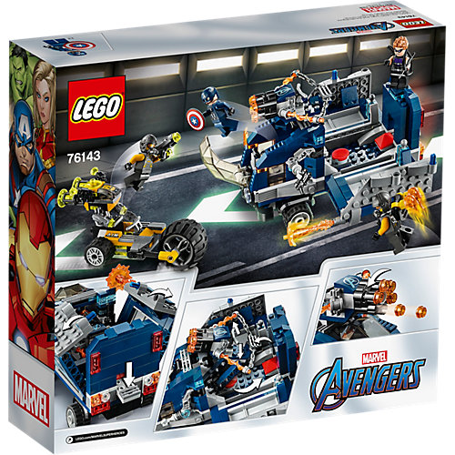 Конструктор LEGO Super Heroes 76143: Мстители: Нападение на грузовик от LEGO