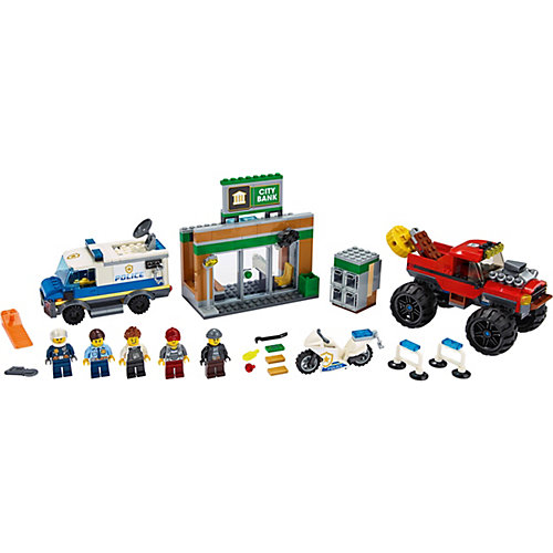 Конструктор LEGO City Police 60245: Ограбление полицейского монстр-трака от LEGO