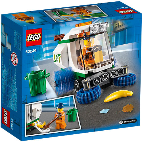 Конструктор LEGO City Great Vehicles 60249: Машина для очистки улиц от LEGO
