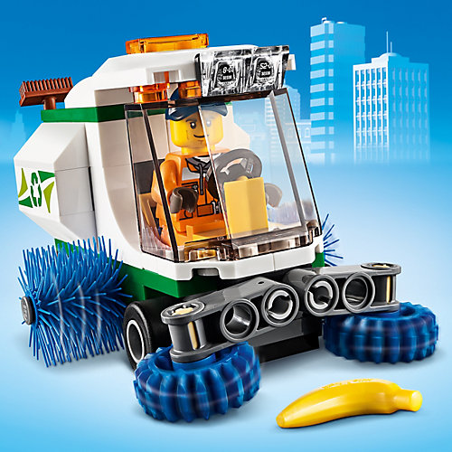 Конструктор LEGO City Great Vehicles 60249: Машина для очистки улиц от LEGO