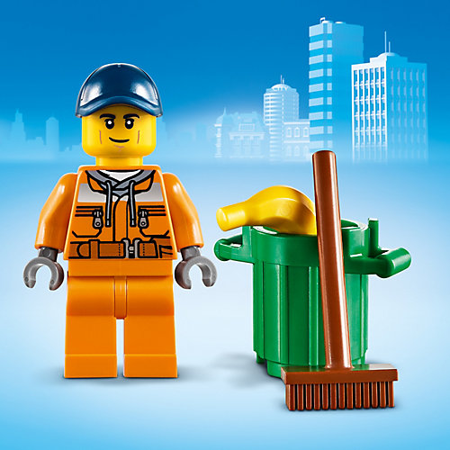 Конструктор LEGO City Great Vehicles 60249: Машина для очистки улиц от LEGO