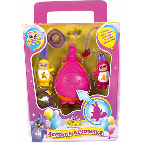 Игровой набор Bush baby world "Пушастик mini Вечеринка (карнавал)" от Bush Baby World