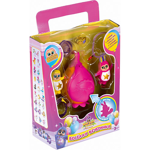Игровой набор Bush baby world "Пушастик mini Вечеринка (карнавал)" от Bush Baby World