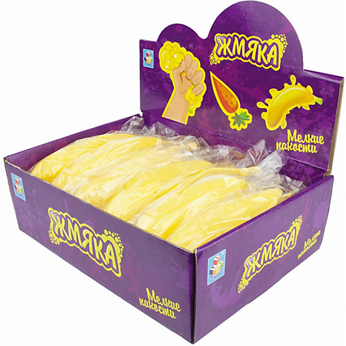 Игрушка 1Toy Мелкие пакости "Жмяка банан" от 1Toy