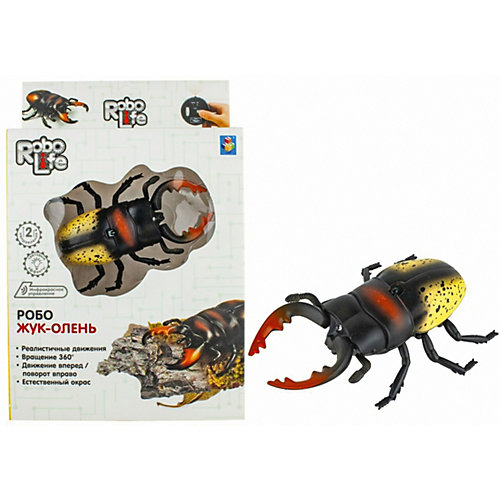 Робот 1Toy "Робо-жук-олень", световые эффекты от 1Toy