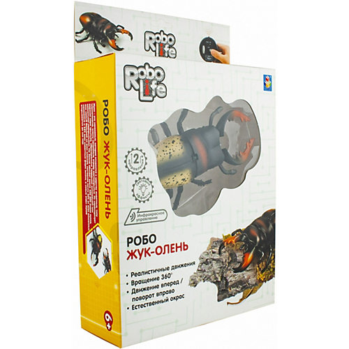 Робот 1Toy "Робо-жук-олень", световые эффекты от 1Toy