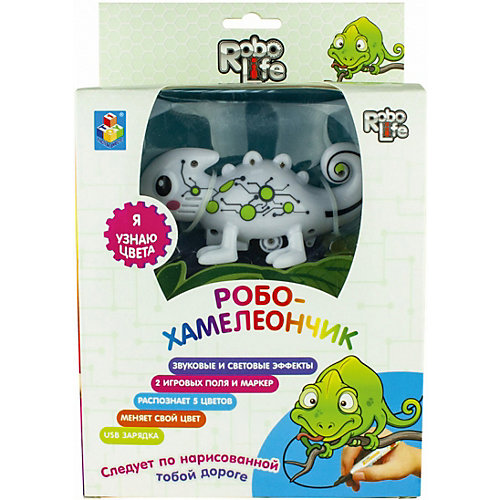 Робот 1Toy "Робо-хамелеончик", звуковые эффекты от 1Toy