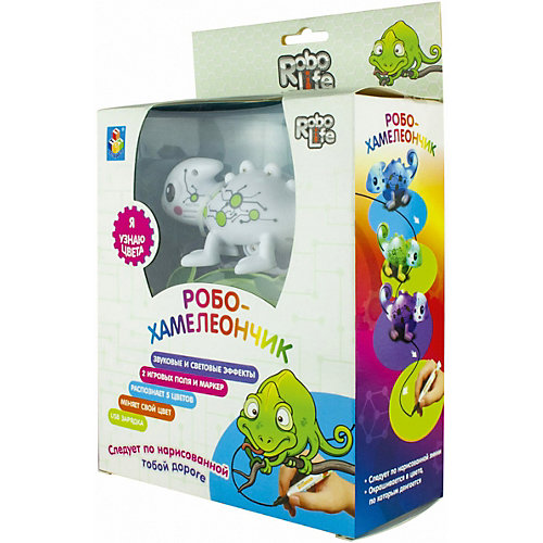 Робот 1Toy "Робо-хамелеончик", звуковые эффекты от 1Toy