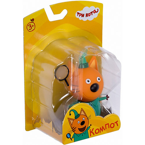 Фигурка 1Toy "Три кота: Компот", с аксессуаром, 7,6 см от 1Toy