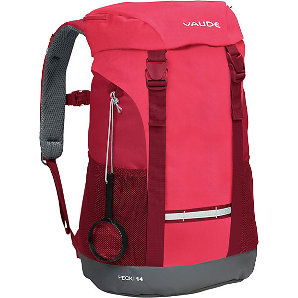 Ein Roter Rucksack Auf Reisen April 2014