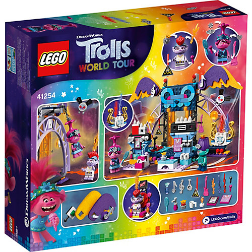 Конструктор LEGO Trolls 41254: Концерт в городе Рок-на-Вулкане от LEGO