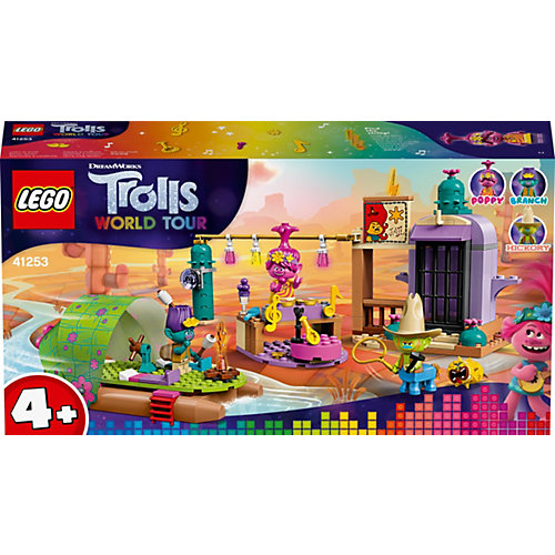 Конструктор LEGO Trolls 41253: Приключение на плоту в Кантри-тауне от LEGO