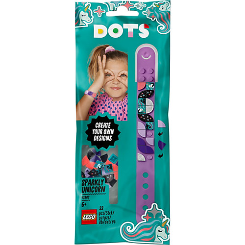 Конструктор LEGO Dots браслет "Сверкающий единорог", арт41902 от LEGO