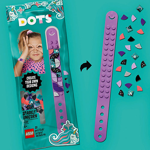 Конструктор LEGO Dots браслет "Сверкающий единорог", арт41902 от LEGO