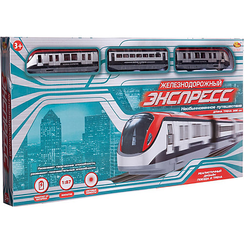 Железная дорога Abtoys "Экспресс", 53 предмета от ABtoys