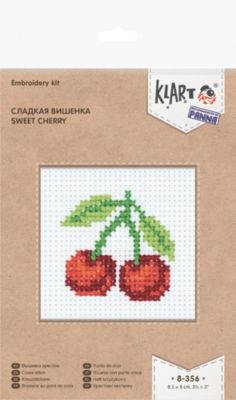 Набор для вышивания Klart "Сладкая вишенка"