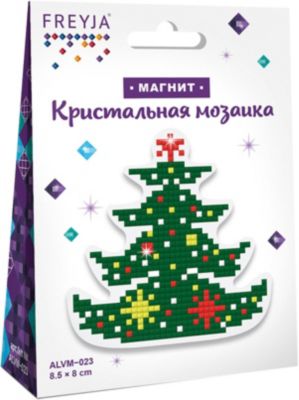 Кристальная мозаика Фрея магнит "Елочка"