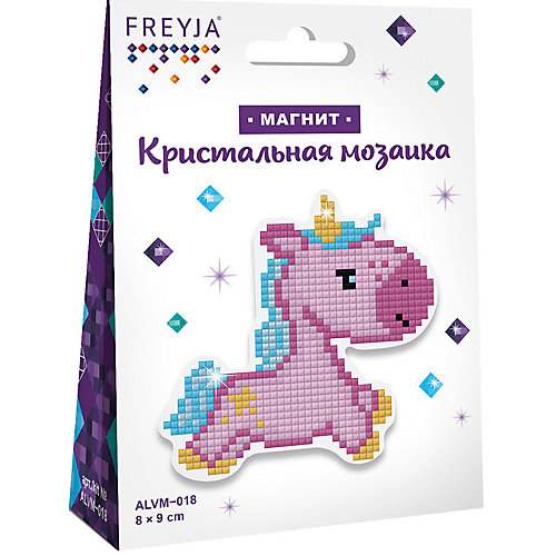 Кристальная мозаика Фрея магнит "Единорожка" от Фрея