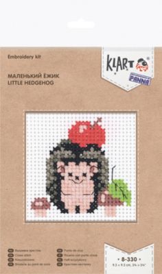 Набор для вышивания Klart "Маленький ёжик"