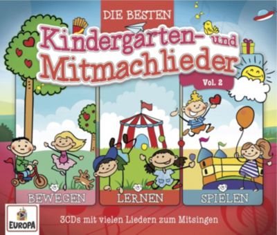 CD Die besten Kindergarten- und Mitmachlieder Hrbuch