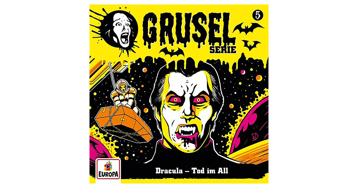 CD Gruselserie 5 - Dracula - Tod im All Hörbuch