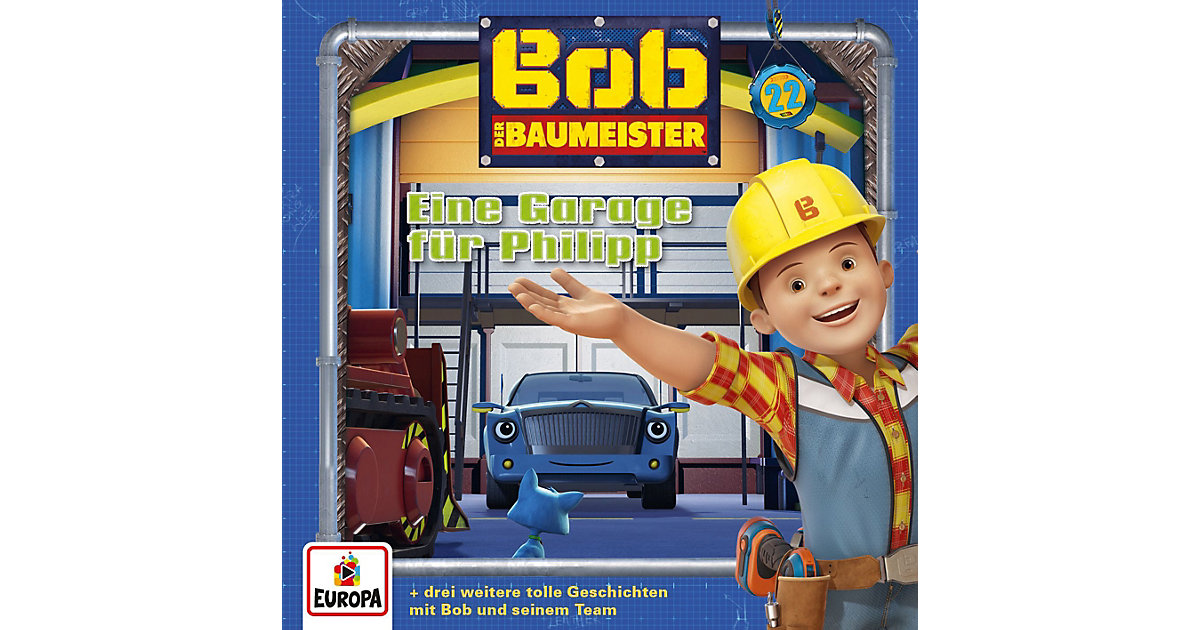 CD Bob der Baumeister 22 - Eine Garage Philip Hörbuch Kleinkinder