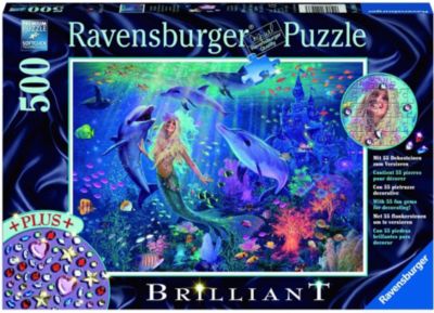 Puzzle Bezaubernde Meerjungfrau, 500 Teile