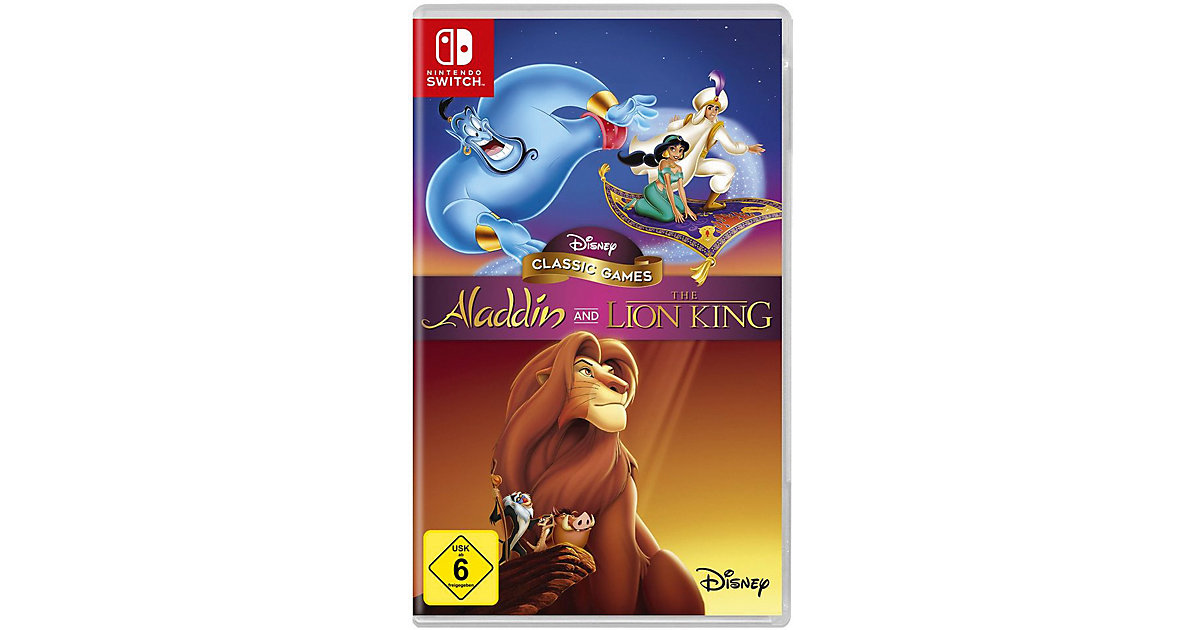 Nintendo Switch Disney Classic Games Aladdin and The Lion King