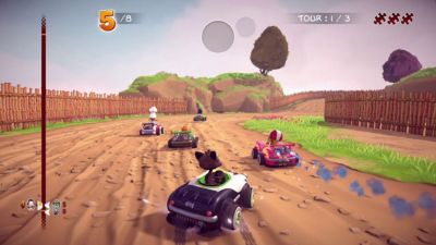 garfield kart furious racing switch review