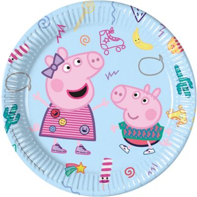 Peppa Pig Wutz Set 1 für 6 Kinder Geburtstag Teller Becher,Servietten Peppa Pig 