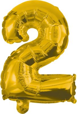 Folienballon Zahl  Zahlenballon Luftballon Geburstag Party