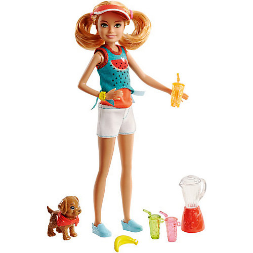Игровой набор Barbie "Сёстры и щенки" Стейси, 23 см от Mattel
