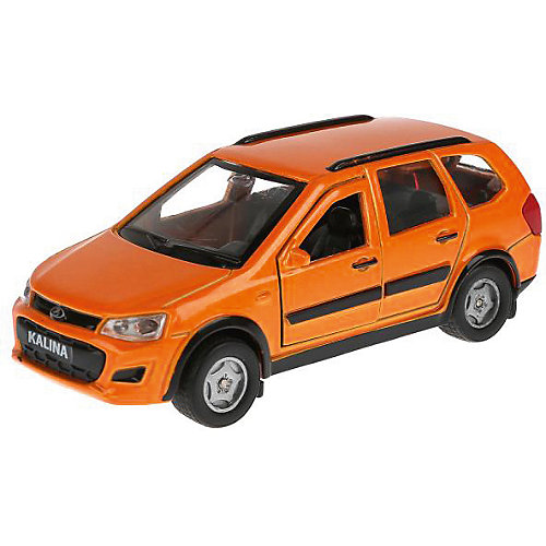 Металлическая машинка Технопарк Lada Kalina Cross, оранжевая от ТЕХНОПАРК