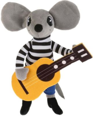 Мягкая игрушка Мульти-Пульти "Союзмультфильм" Мышонок с гитарой, 26 см