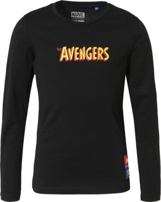 Avengers Langarmshirt Jungen Marvel Rundhalsausschnitt