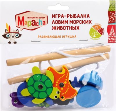 Игра-рыбалка Mapacha "Ловим морских животных"