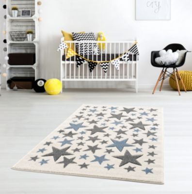 Kinderteppich weltkarte rund